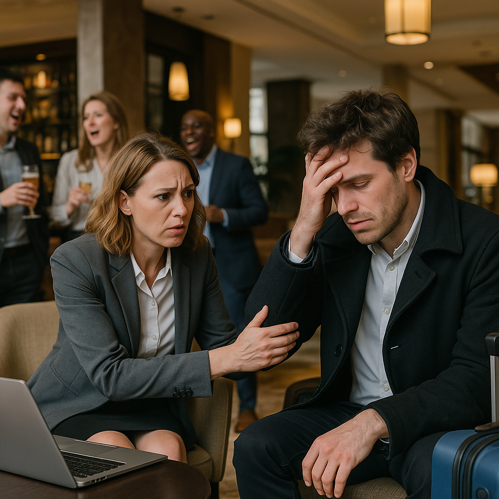 When Goodbyes Go Public: What Happened When a HR Manager Used a Hotel Lobby for an Exit Interview